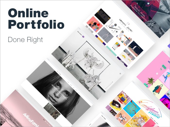 Portfolio website design