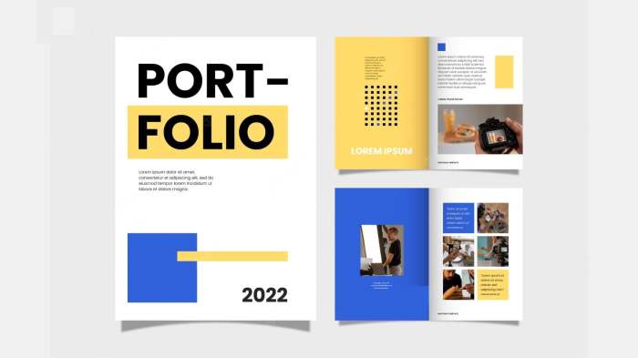 Portfolio website design